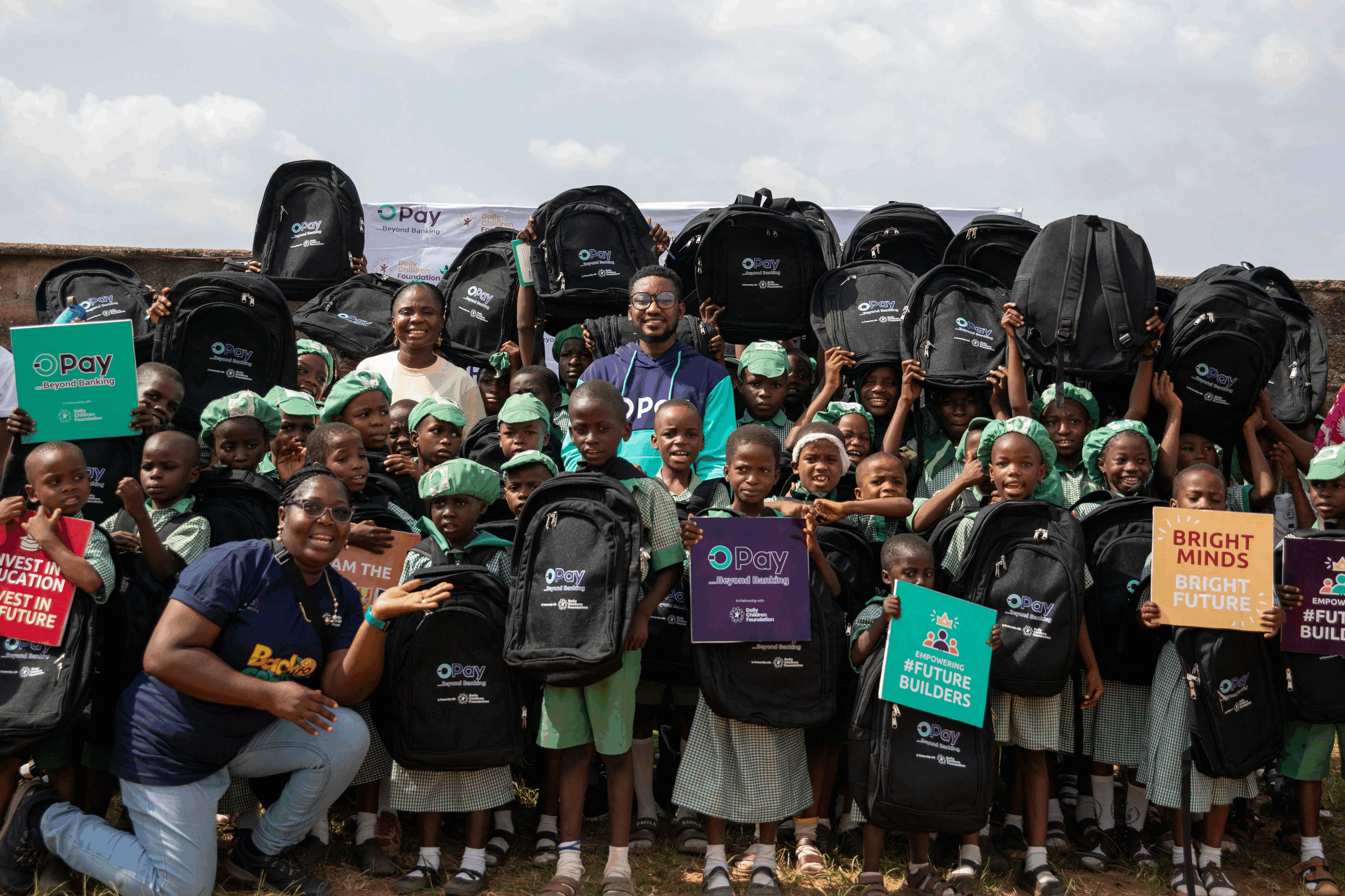 Donation of educational materials In Agege, Lagos